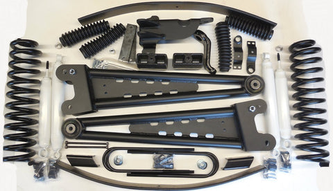 2017-2018 Ford F-250 F-350 SuperDuty 4WD RevTek COMPLETE Lift Kit 4.5" Front 2.5" Rear Lift