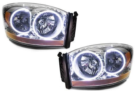 2007-2008 Dodge Ram Oracle Halo Headlights (Complete Assemblies)