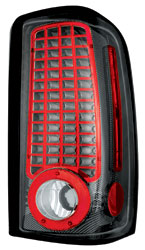 2000-2006 Chevy Suburban Tahoe GMC Yukon IPCW Carbon Fiber LED Tail Lights