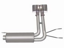 2006-2008 Dodge Ram 1500 4.7 + 5.7 V8 Standard Cab + Quad Cab 6 1/2' Bed Gibson Super Truck Cat-Back Exhaust (Stainless)