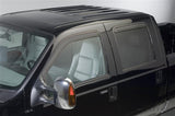 1999-2014 Ford F250 SuperDuty Crew Cab (Set of 4) Putco Element Tinted Window Visors
