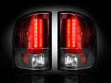 2007-2013 GMC Sierra (No Dually) Red Recon LED Tail Lights