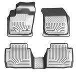 2013-2015 Ford Fusion FWD (Non Hybrid) + Lincoln MKZ Husky WeatherBeater FRONT + BACK SEAT Floor Liners