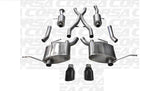 2011-2017 Jeep Grand Cherokee 5.7 V8 (Does NOT Fit Summit Edition) Corsa Sport Cat-Back Exhaust BLACK