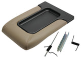 Replacement Center Console Lid 1999-2006 Chevy Silverado GMC Sierra, Avalanche Suburban, Tahoe, Yukon (Neutral/Tan)