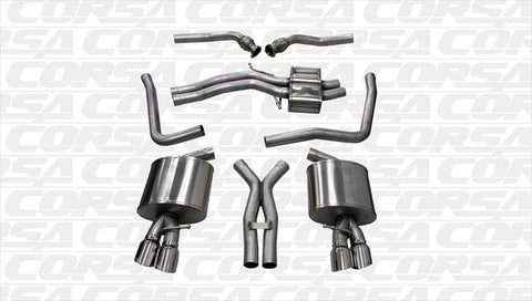 2008-2014 Audi S5 B8 (4.2 V8) Corsa Sport Cat-Back Exhaust