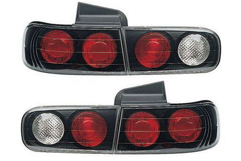 IPCW Tail Lights Black 1994-2001 Acura Integra 4 Door