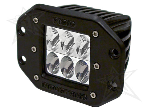 Rigid Industries Driving Pattern Flush Mount D2 LED Light