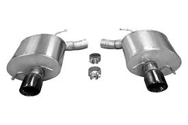 2009-2014 Cadillac CTS V 6.2 V8 Sedan Corsa Sport Axle-Back Exhaust BLACK