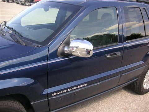 1999-2004 Jeep Grand Cherokee Chrome Mirror Covers by Putco