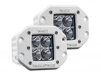 Rigid Industries Marine Series Flush Mount Dually LED Flood Light (Pair)
