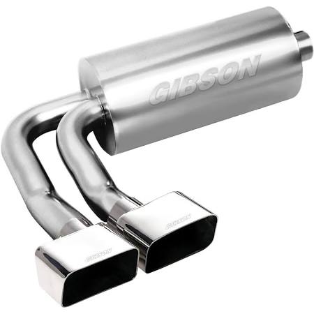 1999-2006 Chevy Silverado GMC Sierra 4.8 + 5.3 1500 6 1/2' Bed Standard Cab Gibson Super Truck Cat-Back Exhaust (Stainless)