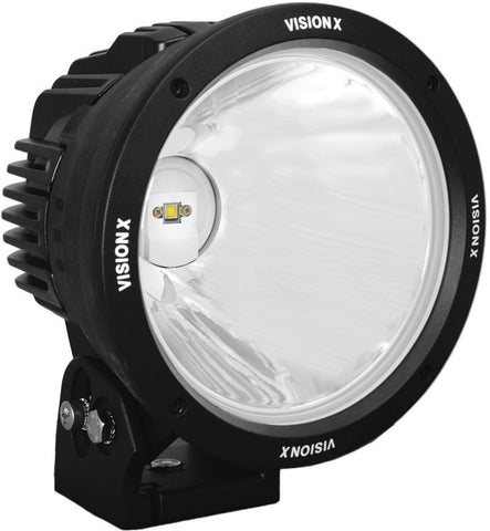 8.7" LED Light Cannon Black 90W 10Deg Narrow Beam by Vision X