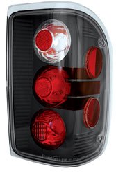 IPCW Tail Lights Black 2000-2005 Ford Ranger