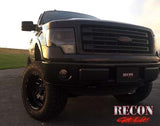 RECON Smoked LED Fog Lights 2009-2014 Ford F-150 (No Raptor)