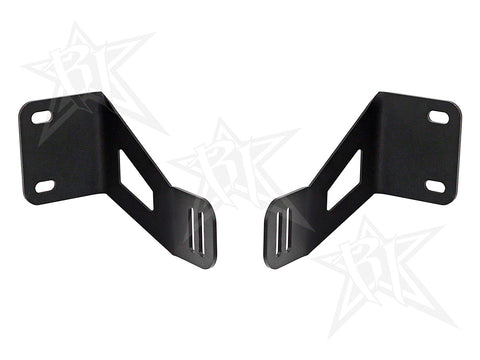 2011-2014 Chevy Silverado 2500 3500 Center Bumper Mounting Bracket Kit by Rigid Industries