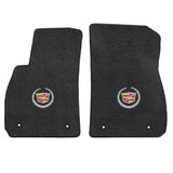 2013-2015 Cadillac XTS "Cadillac Logo" Ultimats FRONT Seat Floor Mats (Ebony) by Lloyd Mats