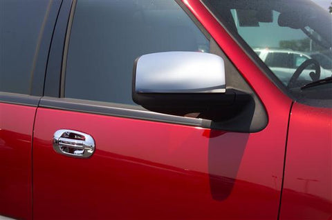 2007-2010 Jeep Compass Chrome Mirror Covers by Putco