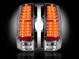 2007-2013 Chevy Tahoe, Yukon, Suburban, Denali Clear Recon LED Tail Lights