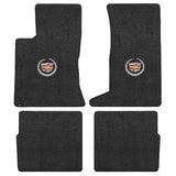 2006-2009 Cadillac SRX (AWD V8 Models) "Cadillac Logo" Ultimats Front and Back Seat Floor Mats (Ebony) by Lloyd Mats