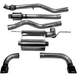 2012-2017 BMW 335i F30 Sedan (All Wheel Drive) Corsa Touring Cat-Back Exhaust BLACK