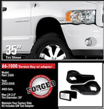 2002-2005 Dodge Ram 1500 4WD Ready Lift 2" FRONT Leveling / Lift Kit