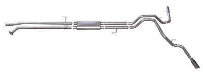 2007-2017 Toyota Tundra 4.6 4.7 5.7 8' Bed Double Cab Gibson Performance Extreme DUAL Cat-Back Exhaust (Stainless)
