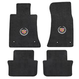2013-2014 Cadillac ATS "Cadillac Logo" Ultimats Front and Back Seat Floor Mats (Ebony) by Lloyd Mats