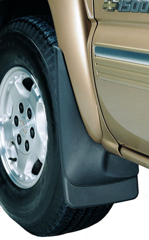 2003-2006 Chevy Avalanche w/out Fender Flares or Cladding REAR Mud Guards by Husky Liners