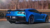 2015-2018 Chevrolet Corvette C7 Z06 6.2 V8 Supercharged Polygon "Tail Light" Tip Corsa Xtreme Axle-Back Exhaust BLACK