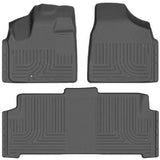 2007-2011 Toyota Camry (No Solara) Husky WeatherBeater FRONT + BACK SEAT Floor Liners