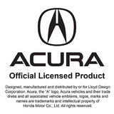 2005-2008 Acura RL "Acura Logo" Velourtex FRONT Seat Floor Mats (Ebony) by Lloyd Mats
