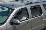 2007-2013 Chevy Silverado Crew Cab, Chevy Avalanche (Set of 4) Putco Element Tinted Window Visors