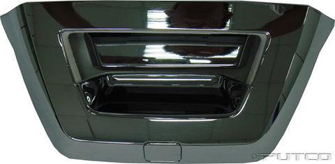2007-2013 Chevy Avalanche, Cadillac Escalade EXT (w/out Backup Camera) Putco Chrome Rear Tailgate Handle Cover