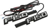 2009-2014 Ford F-150 Illuminated Fender Emblems (Pair) Black