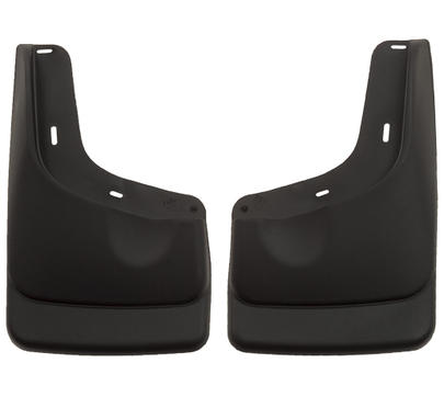 2004-2014 Ford F150 w/out OEM Fender Flares w/ Running Boards FRONT Mud Guards by Husky Liners