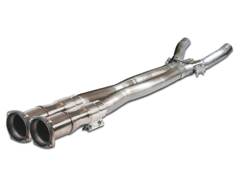2014-2017 Chevy Corvette C7 + Z06 Stainless Intermediate Pipes (Non-Catted) by Dynatech