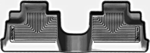 2007-2013 Jeep Wrangler (4 Door Unlimited Models) Xact Contour BACK SEAT All Weather Floor Liners by Husky (Pair)