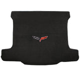2006-2013 Chevy Corvette Z06 "C6 Logo" Velourtex Cargo Mat (Ebony) by Lloyd Mats