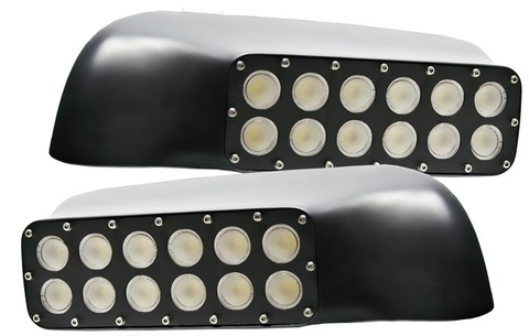 2009-2014 Ford F150 and Raptor LED Off Road Mirror Upgrade (Pair)