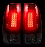 2008-2016 Ford F-250 Superduty F-350 F-450 Smoked Recon LED Tail Lights