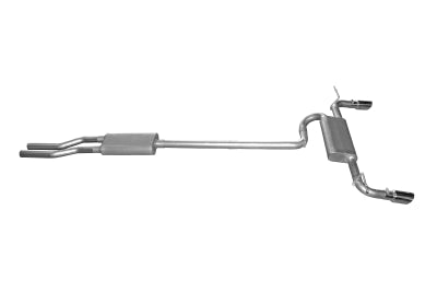 2013 Ford Edge 3.7 (FWD Only) Gibson 2.5" DUAL Performance Cat-Back Exhaust (Aluminized)