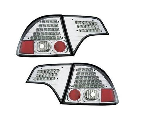 2006-2009 Honda Civic Sedan IPCW Clear LED Tail Lights