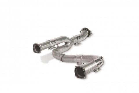 2007-2010 Chevy Silverado GMC Sierra 2500HD 6.0 V8 3" Stainless Intermediate Pipes (Non-Catted) by Dynatech