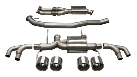 2009-2018 Nissan GT-R Manual Trans Coupe Corsa Xtreme Cat-Back Exhaust