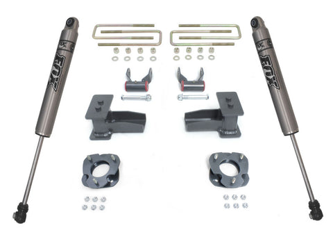 MaxTrac 5" BLOCKS/U-BOLT, 1" SHACKLE, FOX SHOCKS