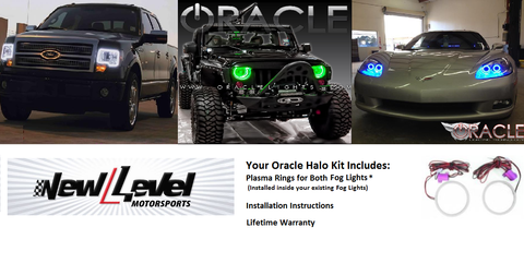 2011-2014 Dodge Charger PLASMA Fog Light Halo Kit by Oracle Bolo Motorsports 2011-2014 Dodge Charger PLASMA Fog Light Halo Kit by Oracle Bolo Motorsports