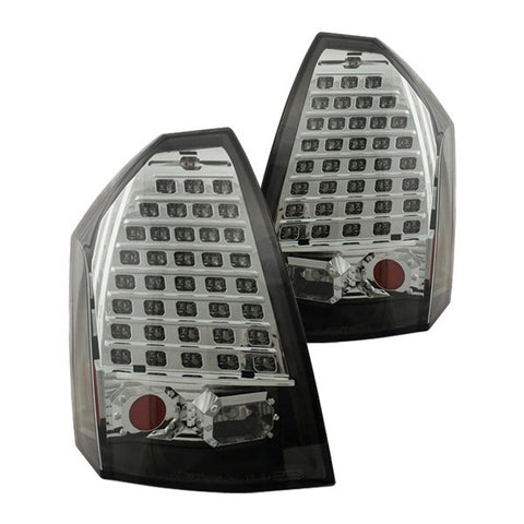 2005-2007 Chrysler 300 IPCW LED Tail Lights Smoke