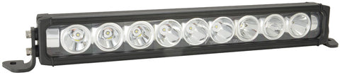 19" XPI Light Bar 9 LED Tilted Optics for Mixed Beam by Vision X