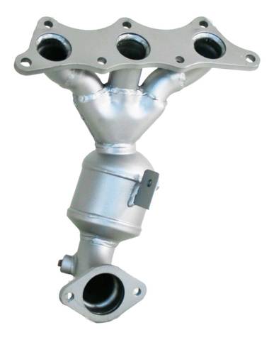 2006-2012 Mitsubishi Eclipse 2006-2011 Endeavor 2005-2009 Galant (3.8 V6) Front/Radiator Side Pacesetter Catted Exhaust Manifold